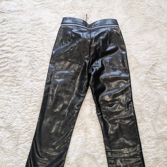 Faux Leather Pants Zara - Picture 3 of 5